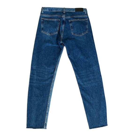 Frame Men’s Reconstructed Button Fly Two Tone Slim Straight Blue Jeans Size 32 - Picture 6 of 12